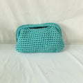 Women's Hand-Crocheted Clutch Bag