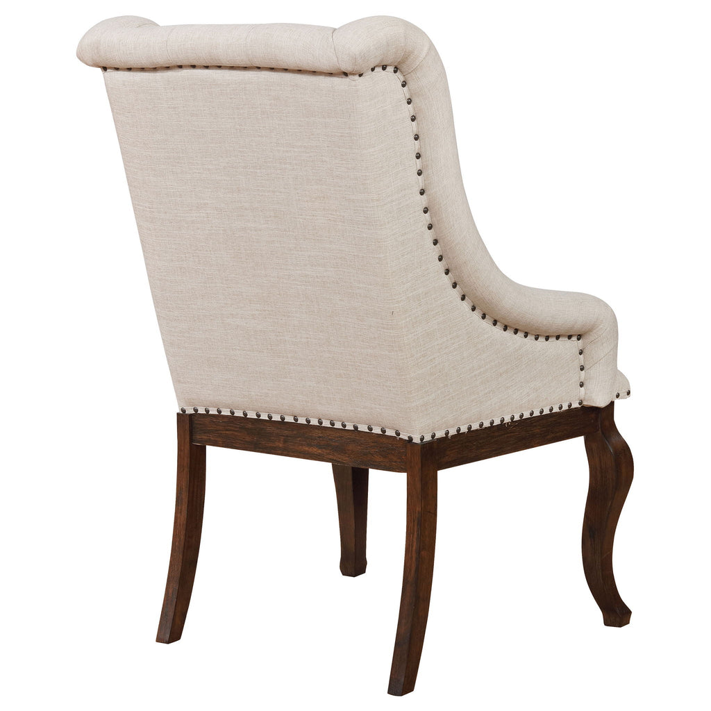 Atwell - Upholstered Arm Chair (Set of 2) - Rustic