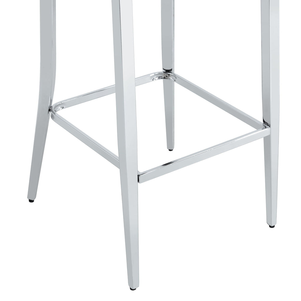 Bar Chairs & Crystal Clasp Design (Set of 2)