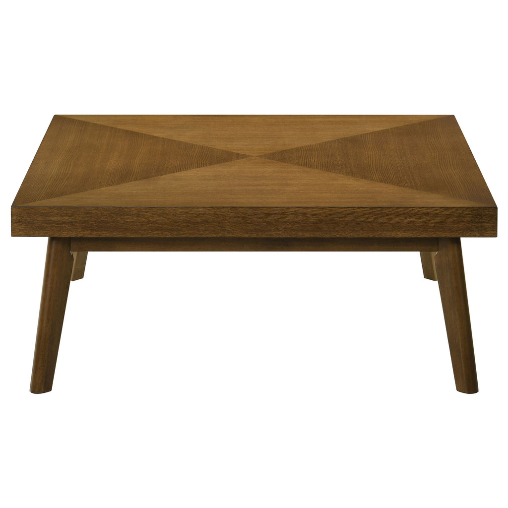 Aidan - 2 Piece Square Coffee And End Table Set - Walnut