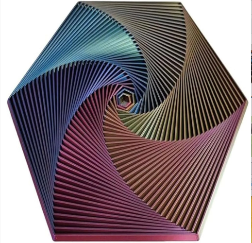Hexagon Sensory Fidget Toy – Stress Relief Spinner | 7cm & 12.5cm
