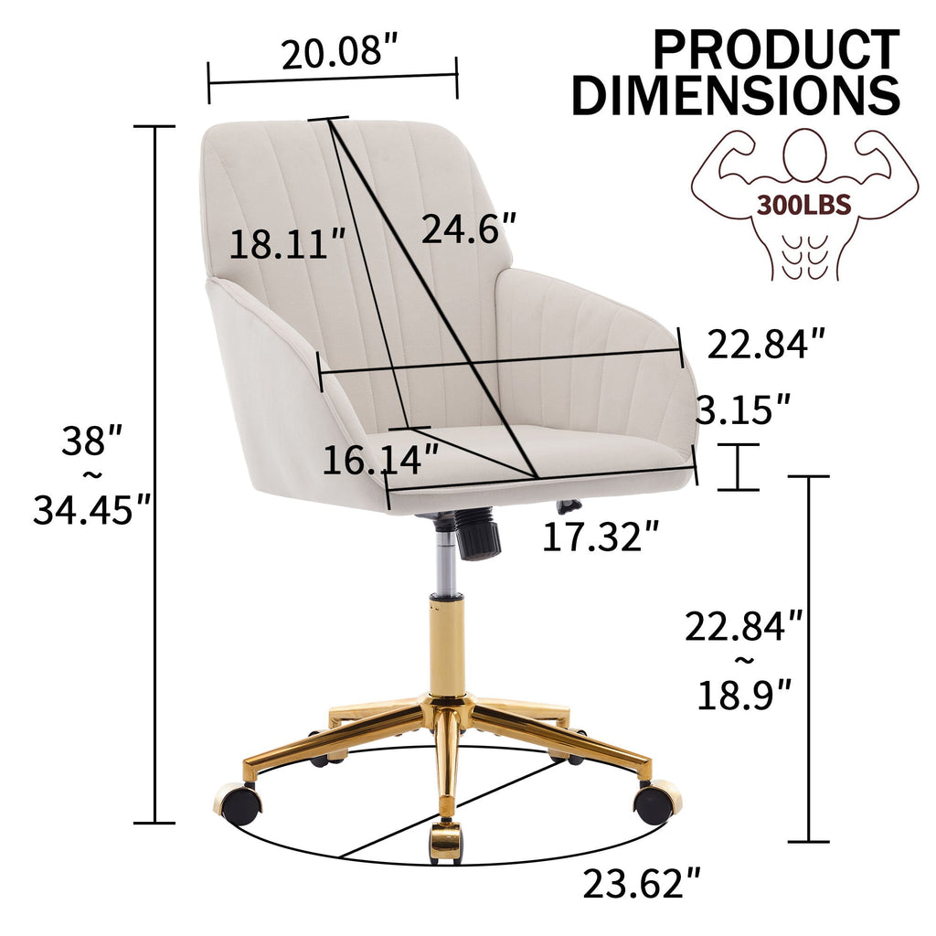 Adjustable Ergonomic Swivel Office Chair