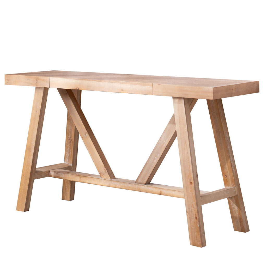 A-Frame Console Table - Natural