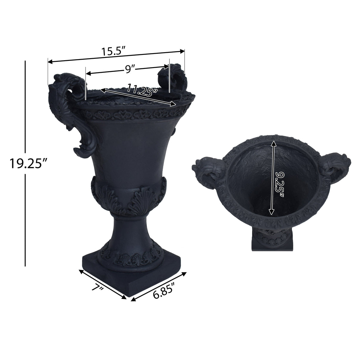 Delphine Urn Planter