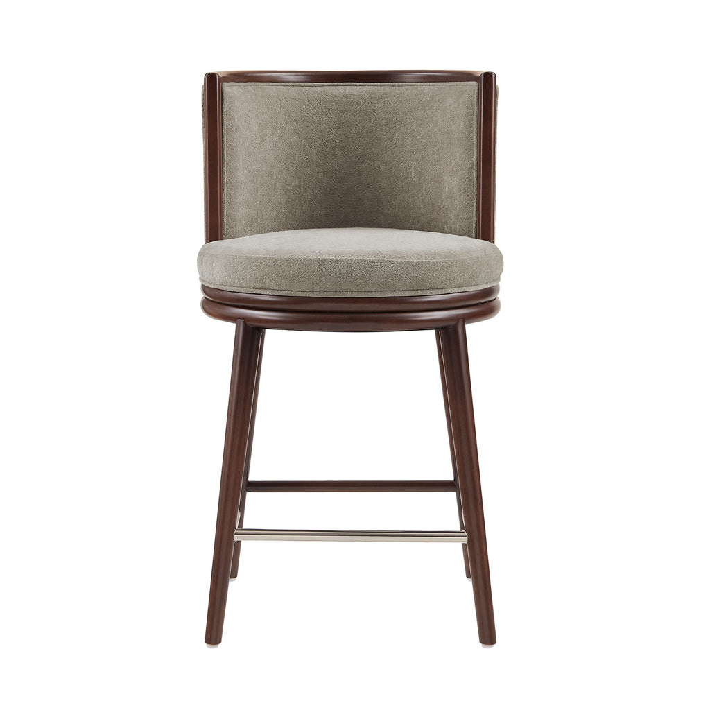 Evalyn Dove - Counter Stool - Griege