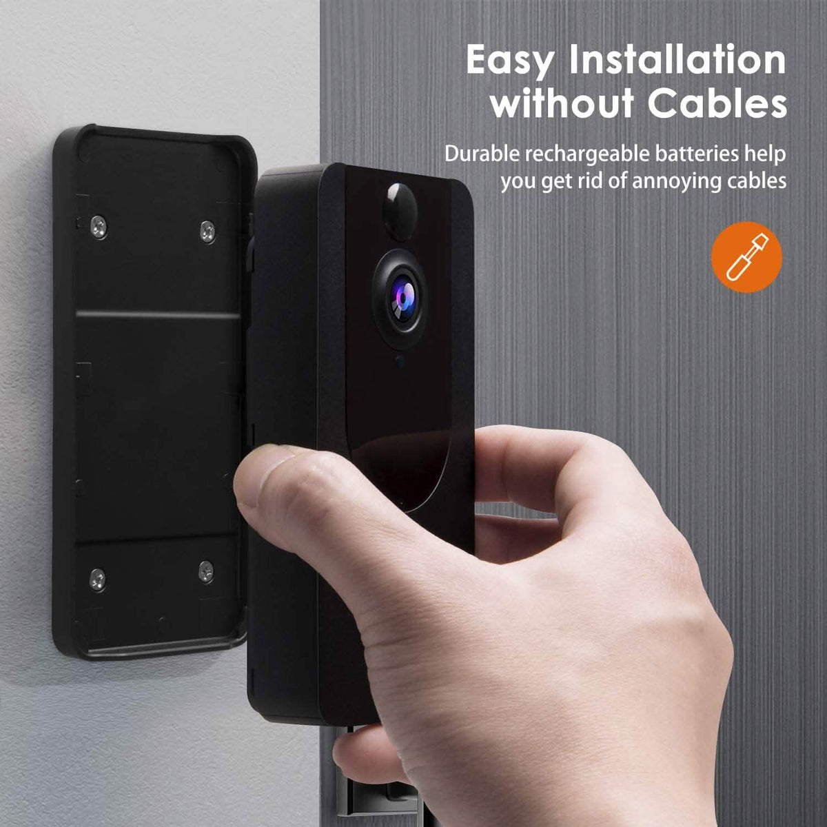Bextgoo Wireless Doorbell Camera 1080P with Chime