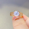 1.5 Carat 925 Sterling Silver Sparkala™ Ring