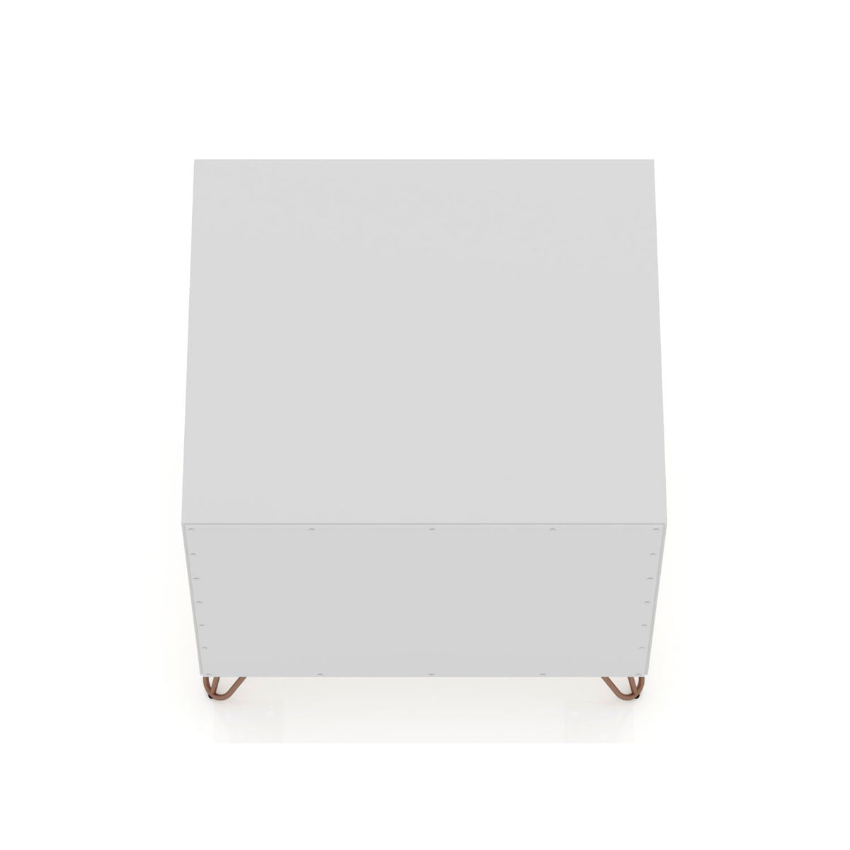Rockefeller - Nightstand With 2 Drawers - White