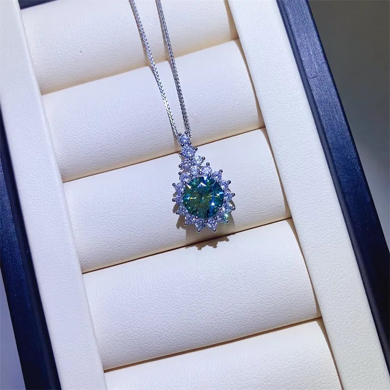 3 Carat Sparkala™ 925 Sterling Silver Pendant Necklace