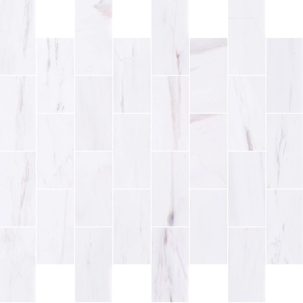Bianco Dolomite Marble Tile Honed-Wall Collection - Livfloors Collection