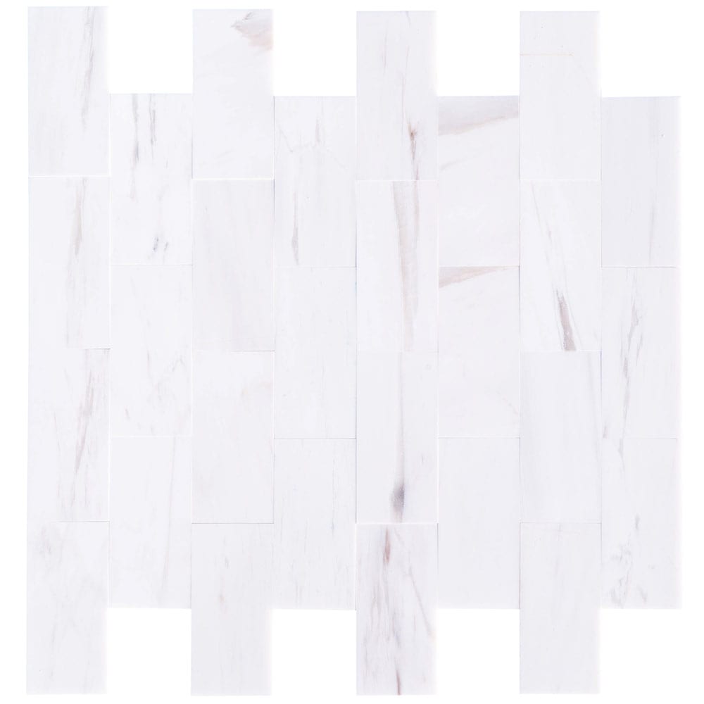 Bianco Dolomite Marble Tile Honed-Wall Collection - Livfloors Collection