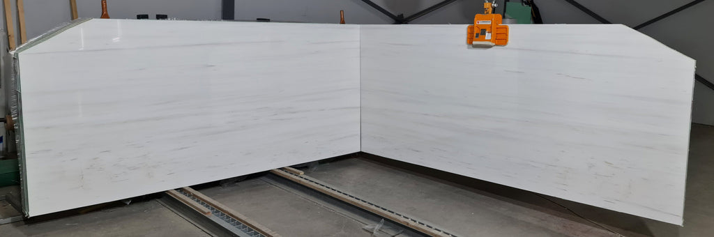 Bianco Dolomiti Bookmatching Marble Slabs Polished - Full Truckload