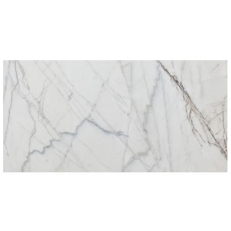 Bianco Rigata Exotic Marble Polished Floor and Wall Tile - Large Format - Livfloors Collection