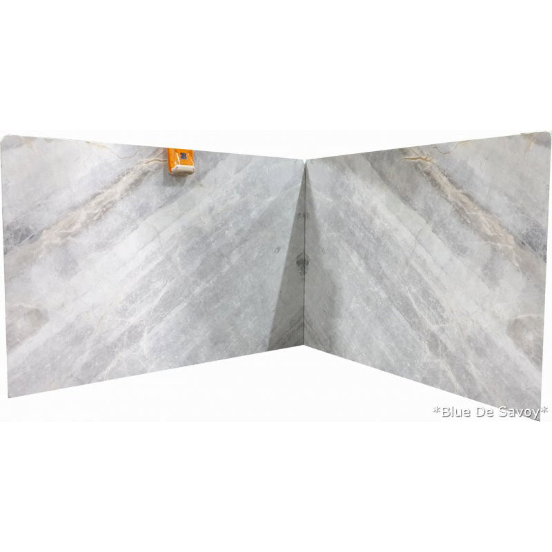 Blue De Savoy Bookmatching Marble Slabs Polished - Livfloors Collection
