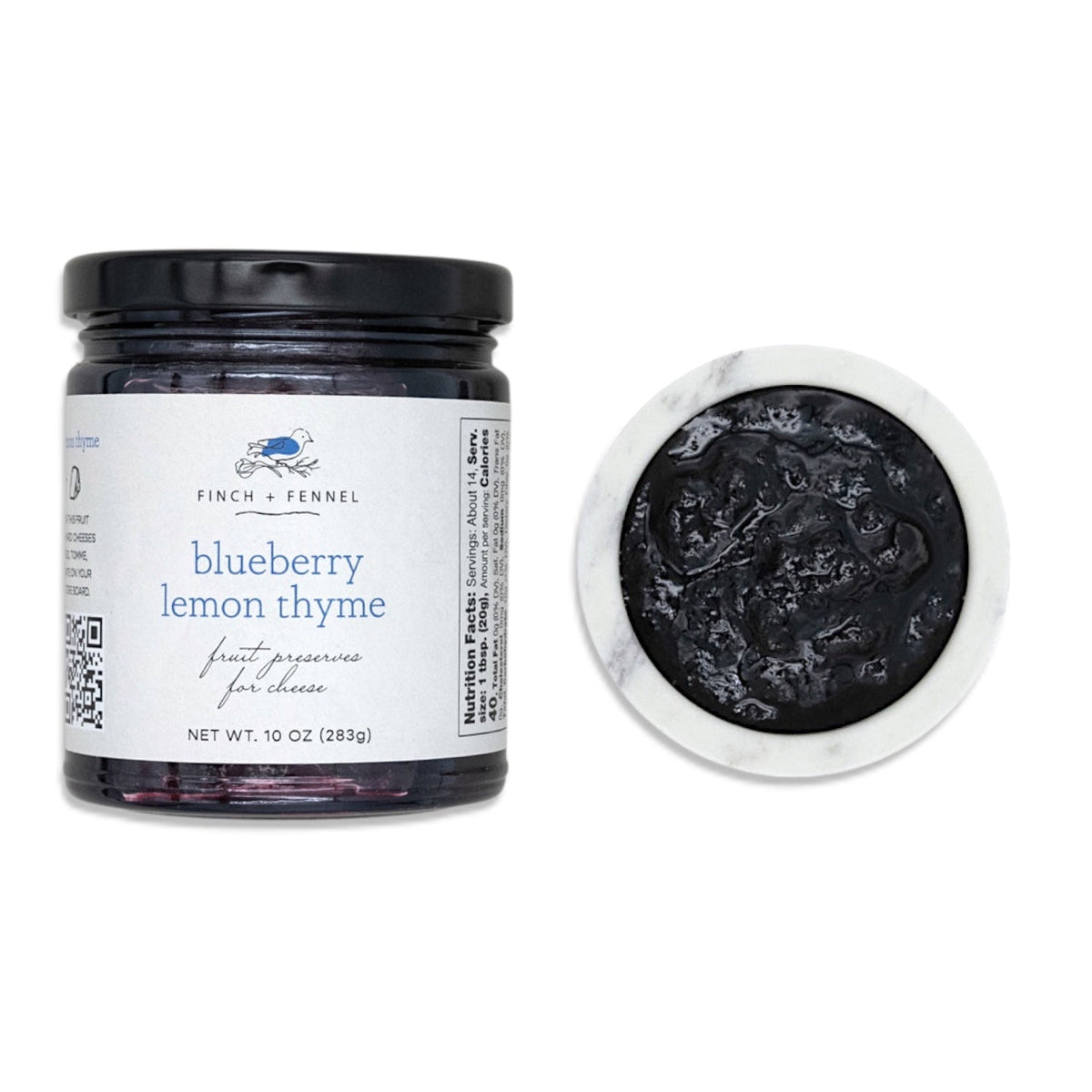 Blueberry Lemon Thyme Fruit Preserves | Finch & Fennel