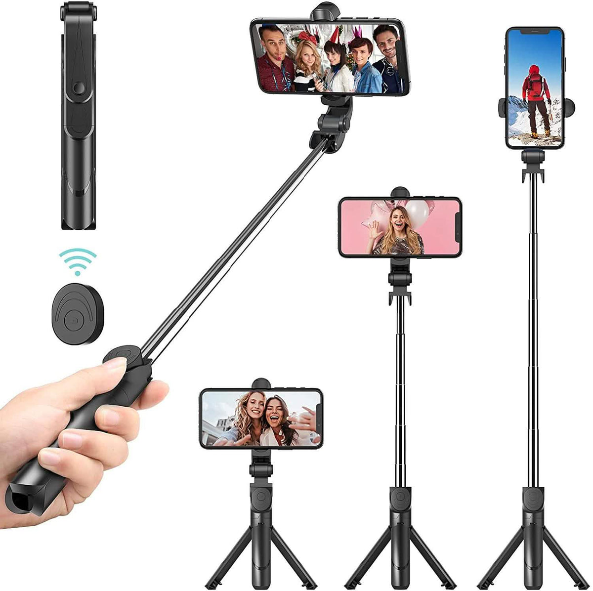 Bluetooth Selfie Stick Tripod
