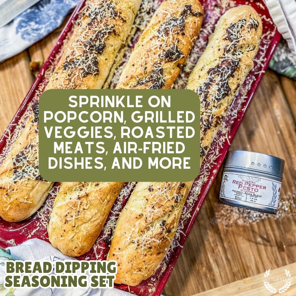 Bread Dipping Seasonings - Variety 6 Pack