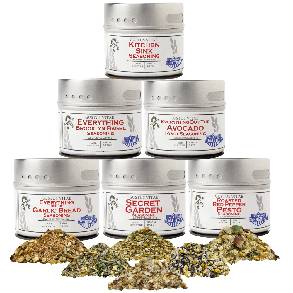 Bread Dipping Seasonings - Variety 6 Pack