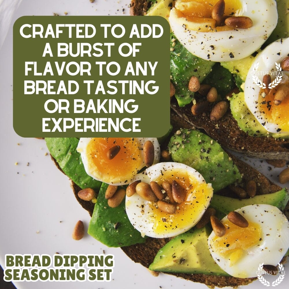 Bread Dipping Seasonings - Variety 6 Pack
