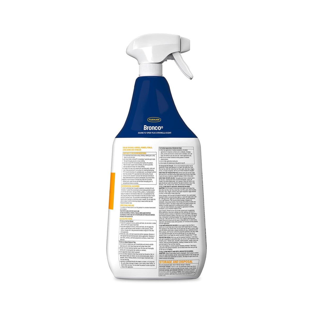 Bronco e Equine Fly Spray
