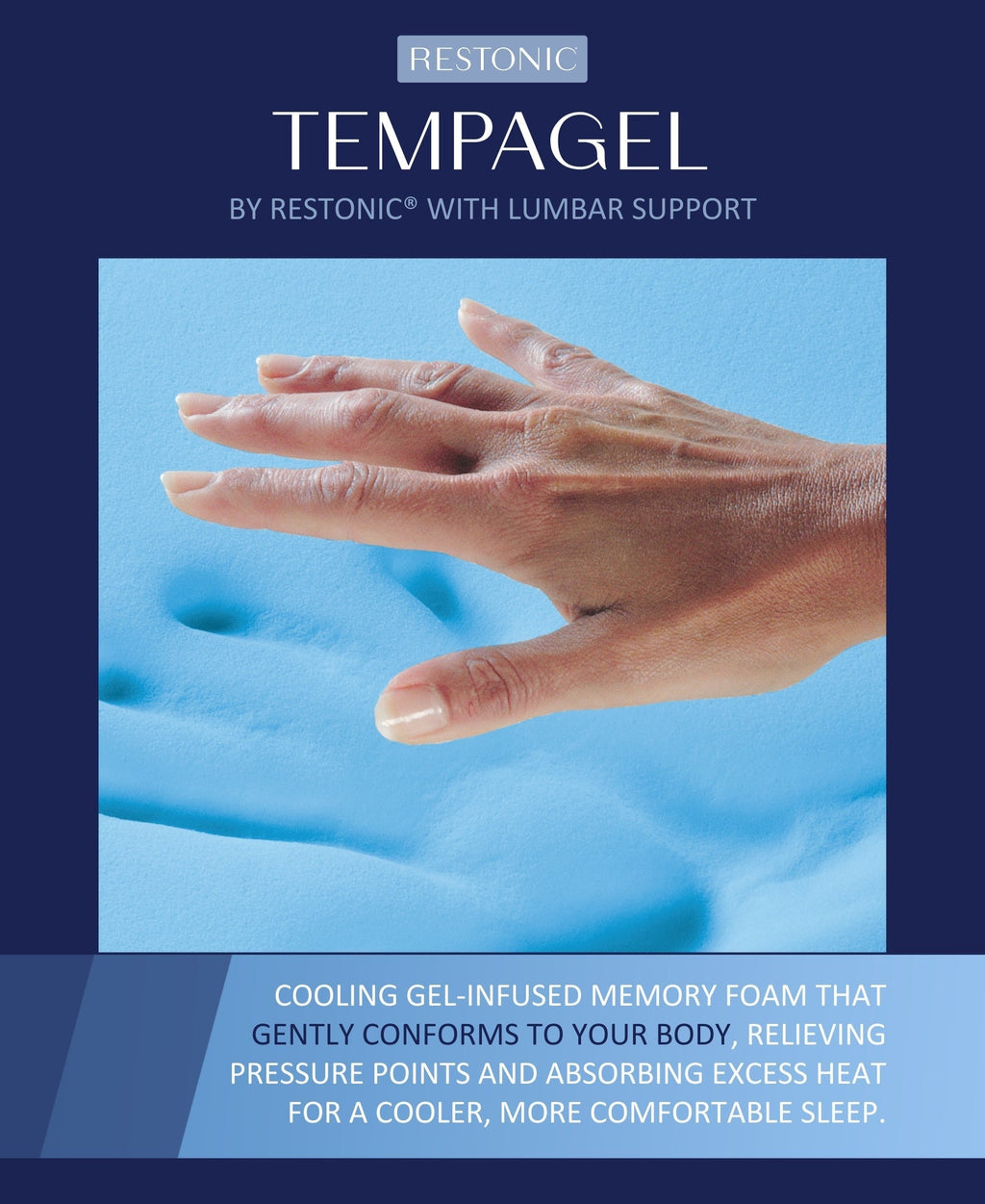 Restonic ComfortCare Hybrid Restful Nights Firm California King