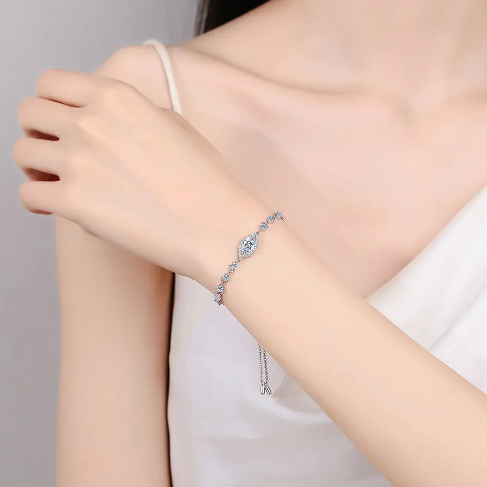 1 Carat Sparkala™ 925 Sterling Silver Bracelet