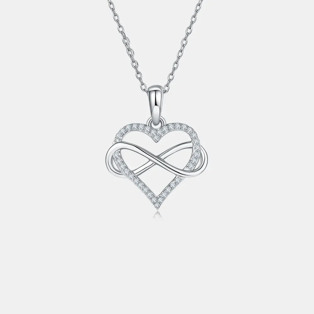Sparkala™ 925 Sterling Silver Heart Shape Necklace