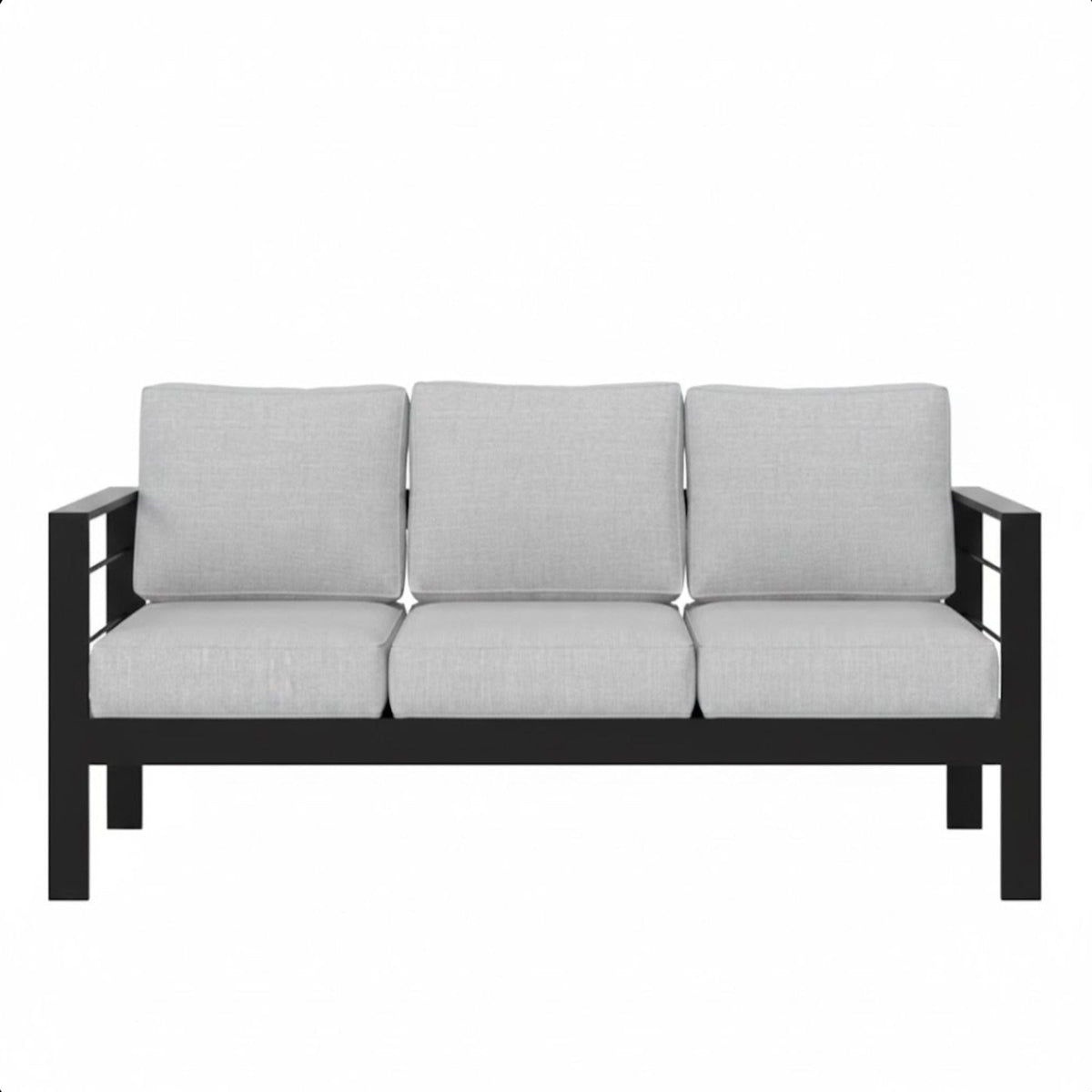 All-Weather Patio Sofa & Cushions, 3 Seat Outdoor Couch