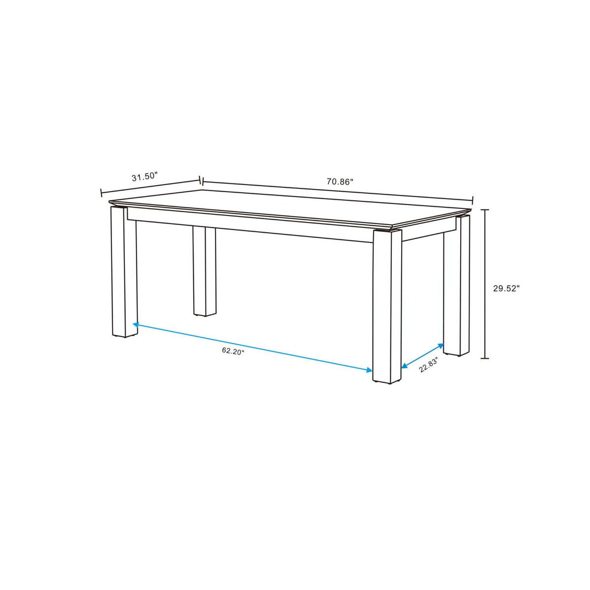 Rockaway Dining Table