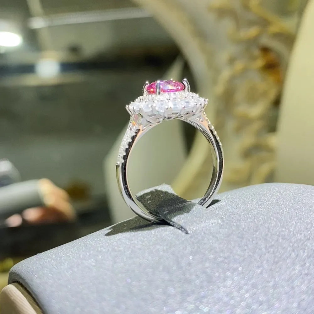 1 Carat Sparkala™ Zircon 925 Sterling Silver Ring