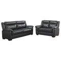 Borden - 2 Piece Living Room Set With Smooth Upholstery - Gray