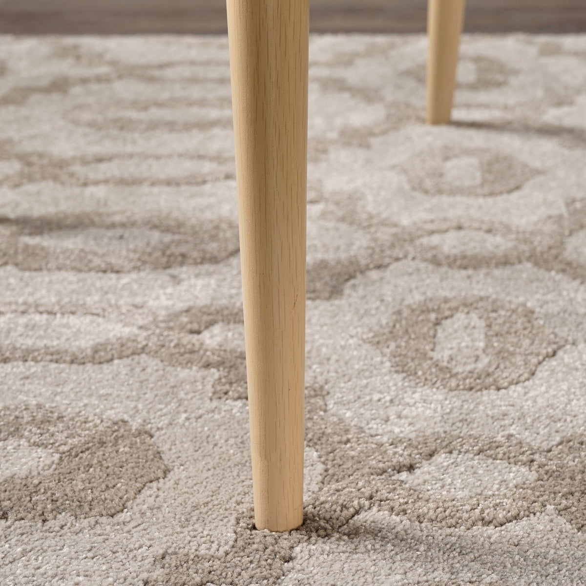 Elegant Dining Chair With Contoured Support