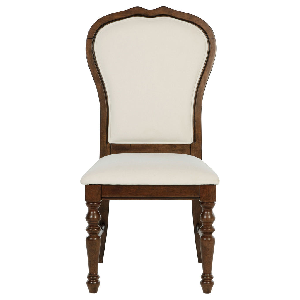 Claire - Upholstered Dining Side Chair (Set of 2) - Ivory