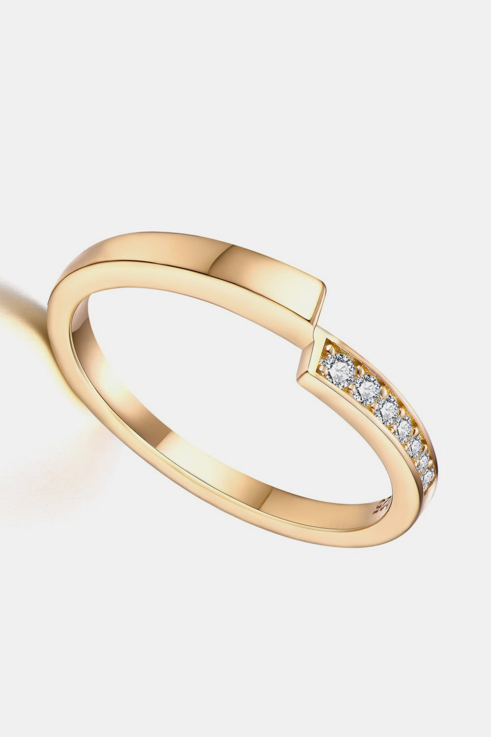 Sparkala™ Platinum Over Pure Sterling Silver Ring