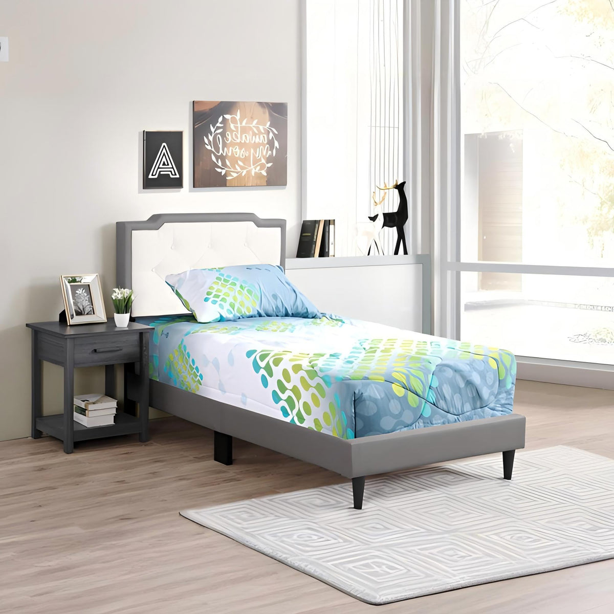 Bed (All in One Box) - Two Tone