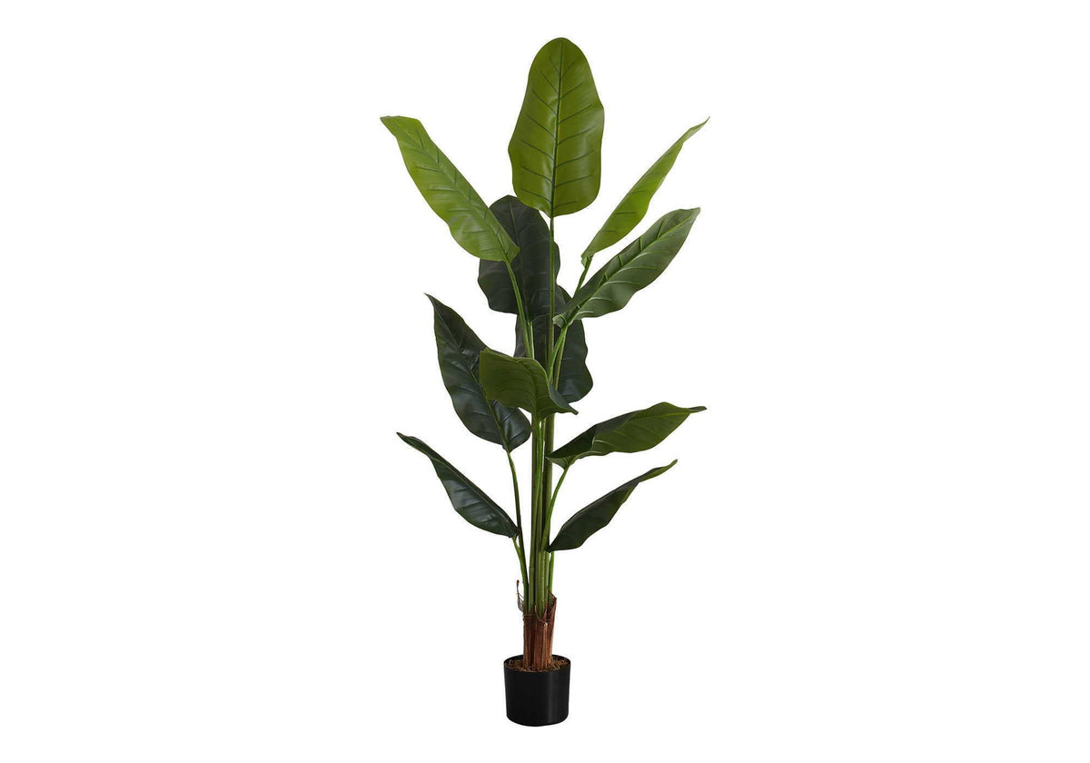 59" Tall Artificial Strelitzia Tree Indoor Faux Plant