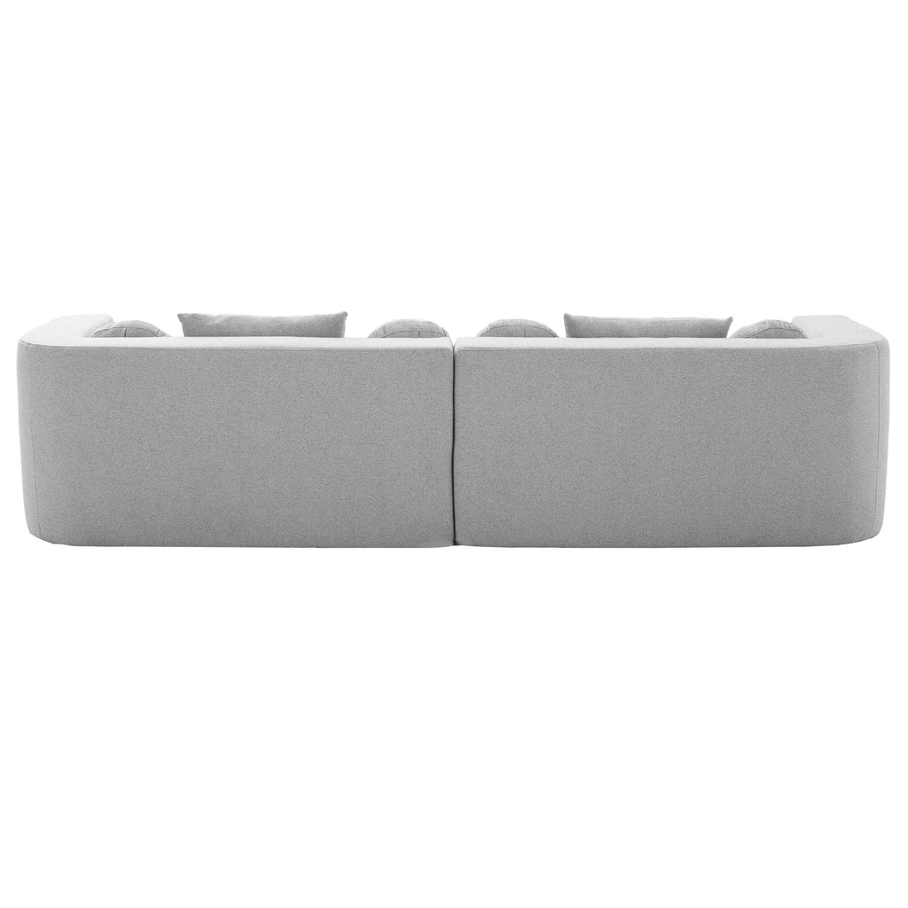 Boneless - Couch Modular Sectional Sofa With Deep Seating And Curved Design