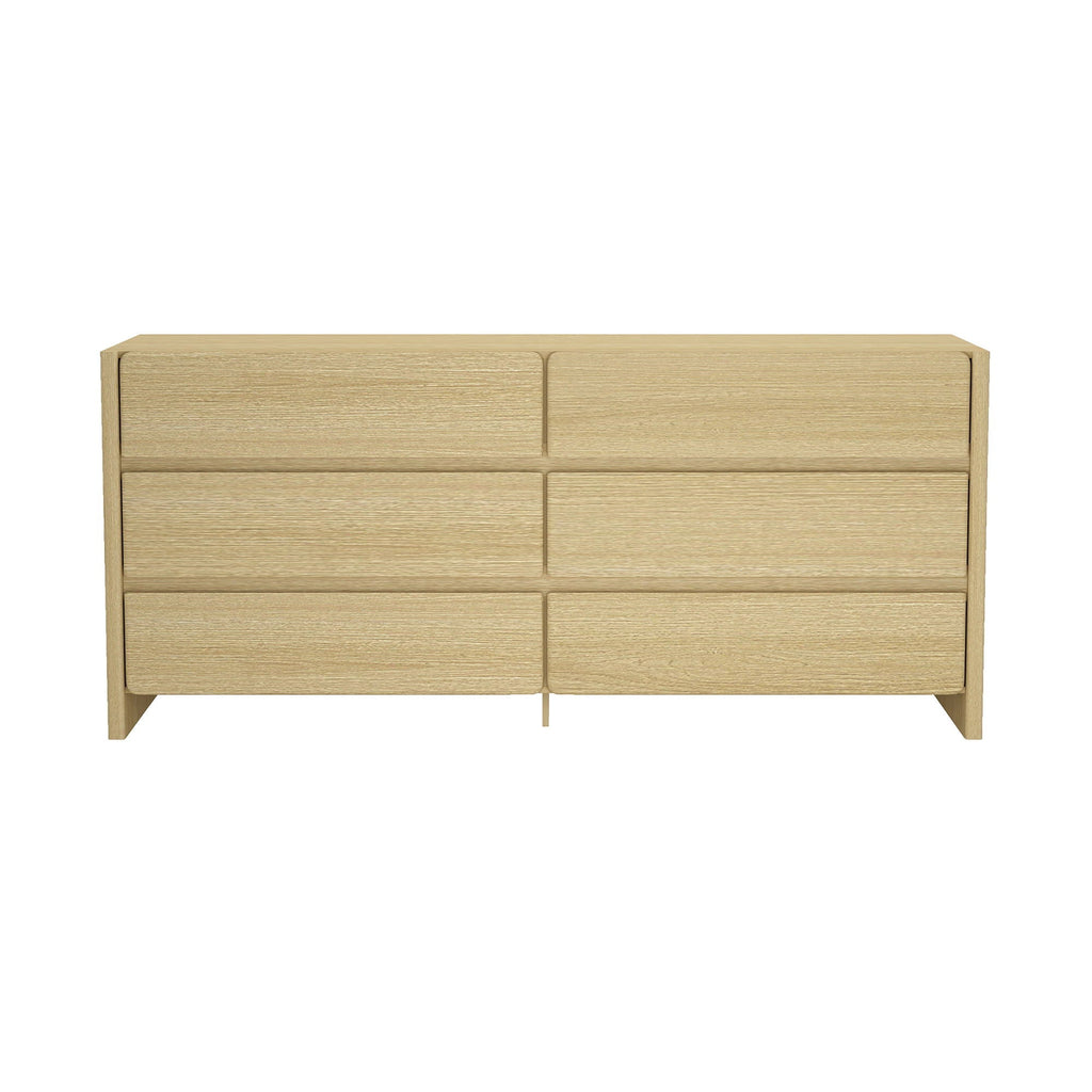 Linda - Double Wide Dresser With 6 Drawers