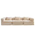 Convertible Floor Sofa Bed, Boneless Modular Sectional Sofa For Living Room