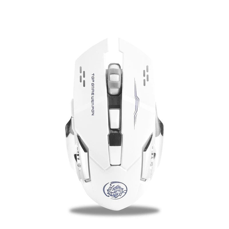 Wired Gaming Mouse, Wireless Bluetooth Charging for Laptops