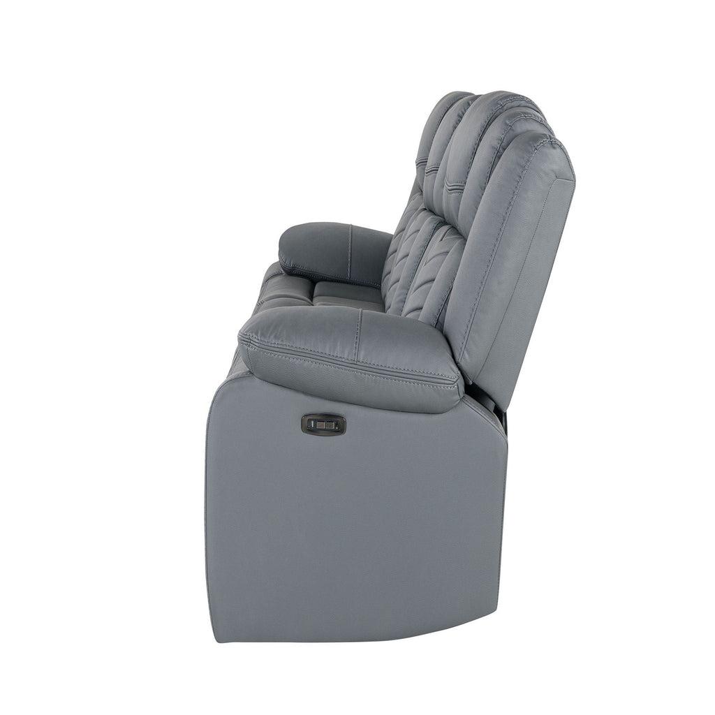 Raize - Power Living Room Set With Storage Console And Cup Holders