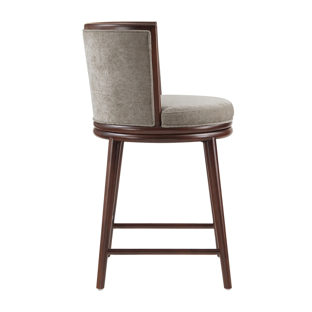 Evalyn Dove - Counter Stool - Griege