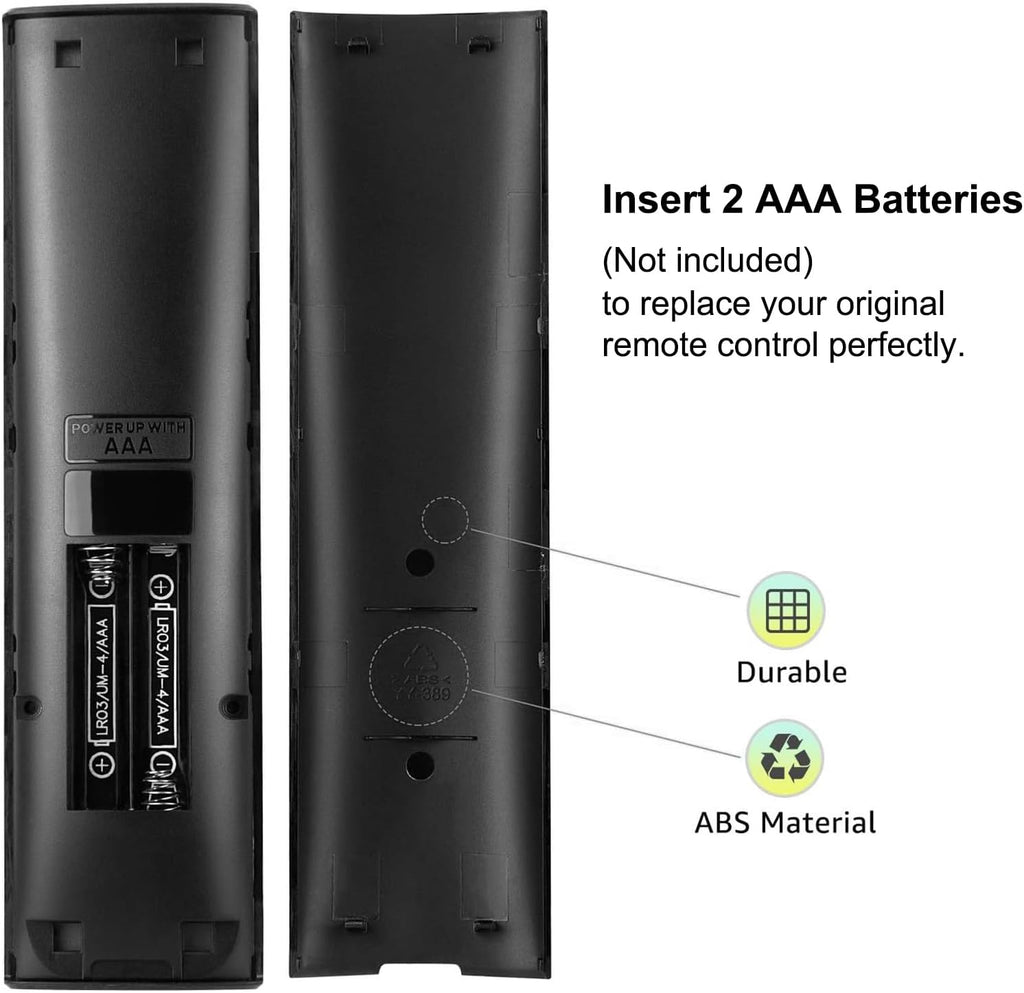 Ultimate 2-Pack Universal Replacement Remote for Vizio Smart TVs - Effortless Control for All Your Favorite Shows!