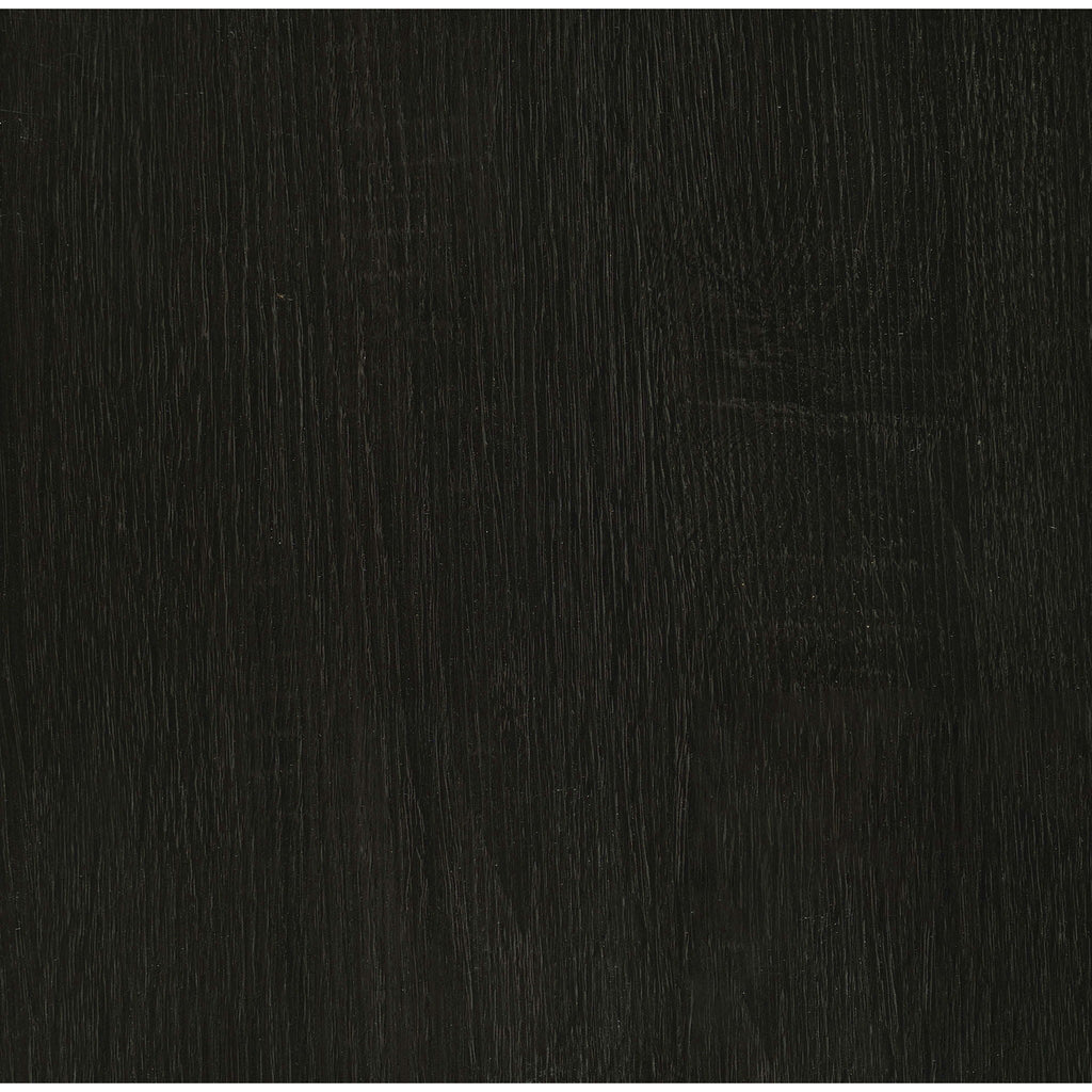 Round Coffee Table With Storage Shelf - Black