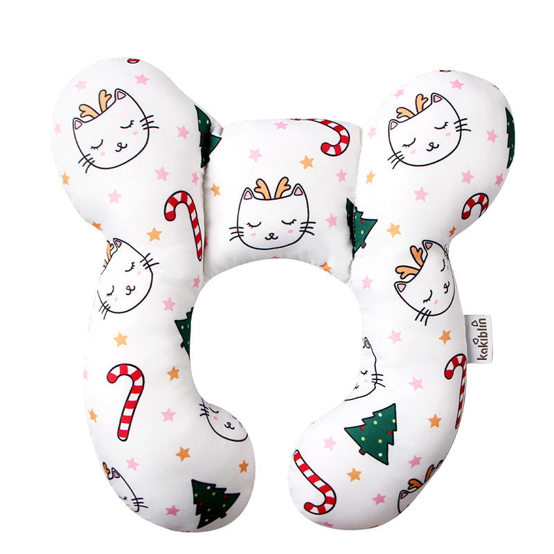 U Shaped Pillow Travel Car Seat Neck Protector