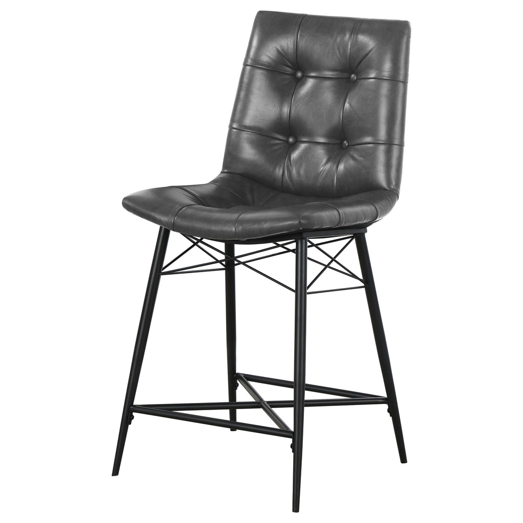 Counter Height Stools & Padded Seat (Set of 2)