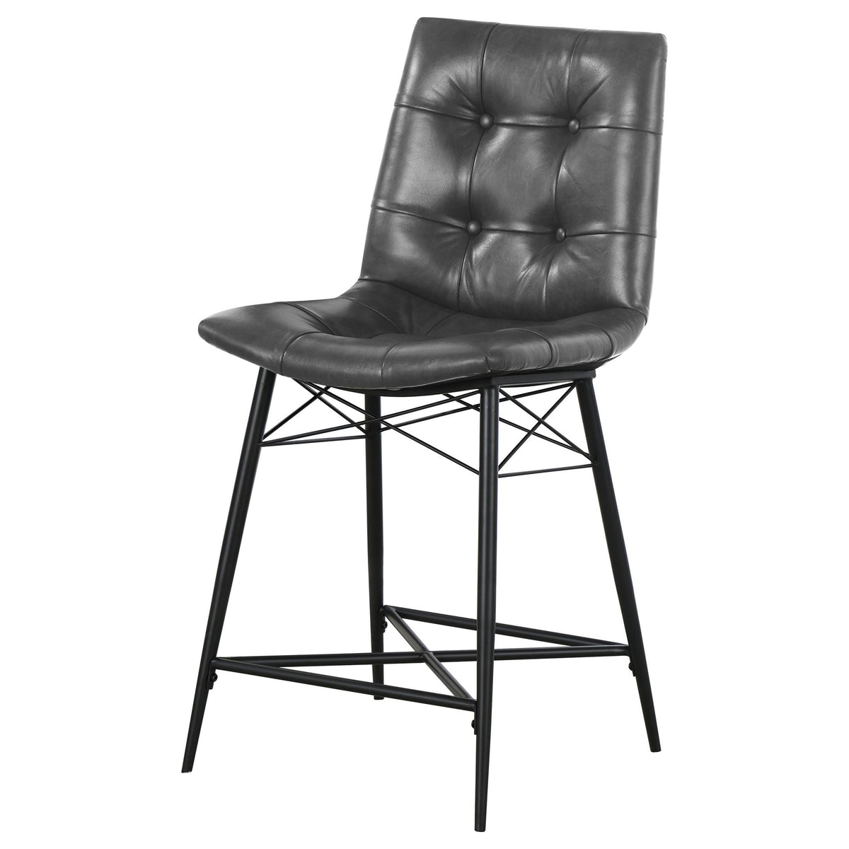 Counter Height Stools & Padded Seat (Set of 2)