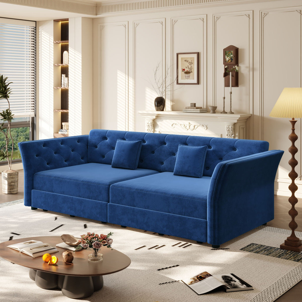 Oversize Pull Out Sofa Bed For Living Room