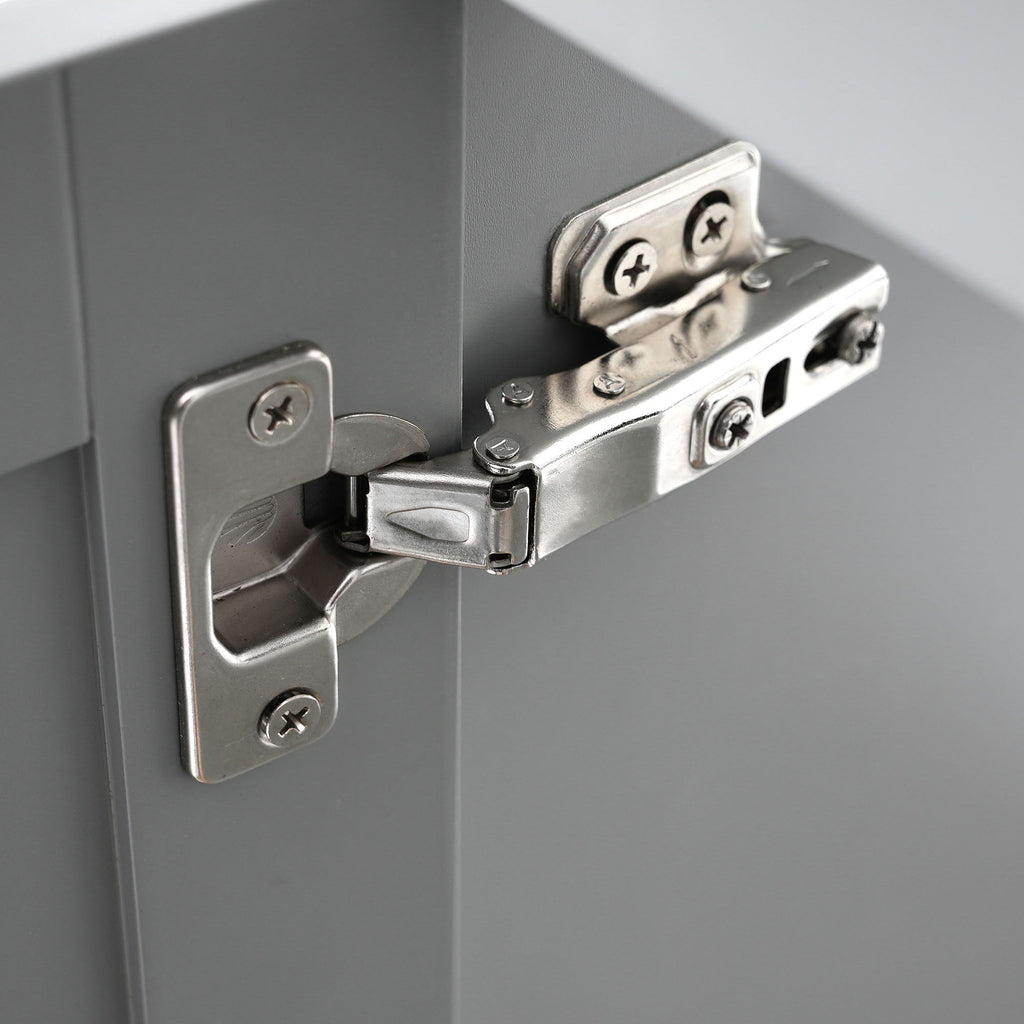 Shaker Free Standing Bathroom Vanity Cabinet With Sink, Soft Close Drawers, Soft Close Doors