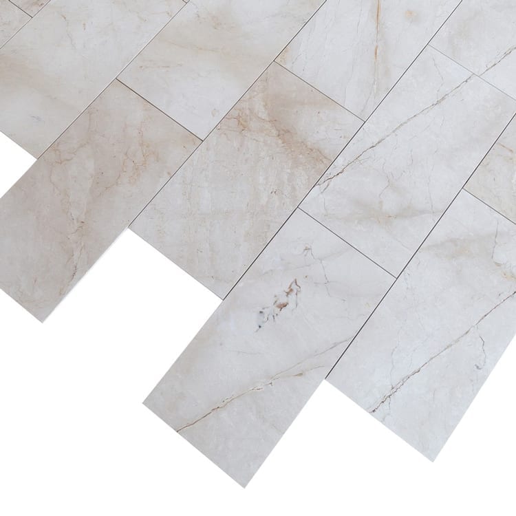Calista Cream Light Beige Marble Floor and Wall Tile - Livfloors Collection